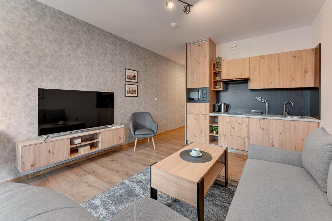 Bastion Walowa City Center By Downtown Apartments Гданск Стая снимка
